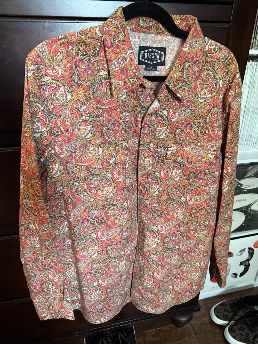 Gibson boot barn shirt nwt size large